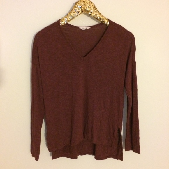 Madewell Women's Red Anthem Long-sleeve tee xs - Picture 5 of 8